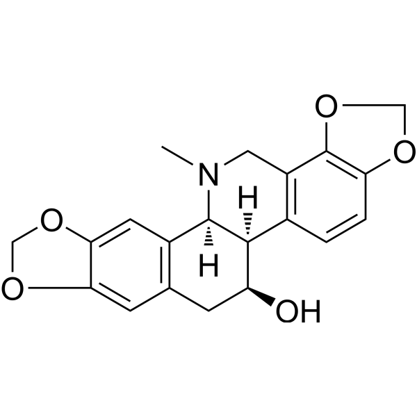 Chelidonine  (Synonyms: 白屈菜碱) MCE